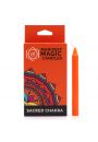 Manifest Magic Candles Sacred Chakra, Magiczne wiece Intencyjne Czakra Sakralna, 12 szt