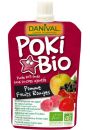 Danival Poki - przecier owocowy jabko - owoce czerwone - czarna porzeczka bez dodatku cukrw 90 g Bio