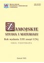ePrasa Zamojskie Studia i Materiay. Seria Fizjoterapia. R. 13, 1(34)