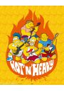 The Simpsons - hot and heavy - Simpsonowie - plakat