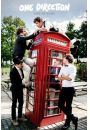 One Direction Take Me Home - Czerwona Budka Telefoniczna - plakat 61x91,5 cm