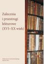 eBook Zalecenia i przestrogi lekturowe (XVI-XX wiek) pdf