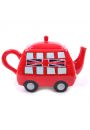 Dzbanek do herbaty w ksztacie angielskiego autobusu