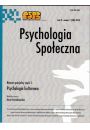 ePrasa Psychologia Spoeczna nr 1(28)/2014