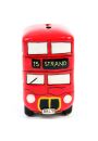 Ceramiczny Skarbonka - londyski autobus