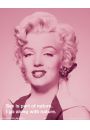 Marilyn Monroe Cytat - plakat