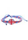 Skrcane bransoletki w kolorach brytyjskiej flagi- 96 sztuk na o