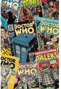 Doctor Who - Okadki Komiksw - plakat