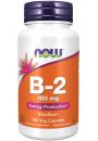 Now Foods B-2 Kompleks witaminy B 100 mg 100 kaps.