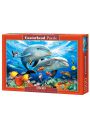 Puzzle 1500 Delfiny Castorland