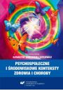 eBook Psychospoeczne i rodowiskowe konteksty zdrowia i choroby pdf