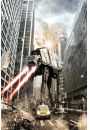 Gwiezdne Wojny Star Wars at-at na Manhattanie - Nowy Jork - plakat