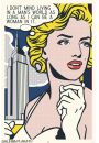 Marilyn Monroe Pop Art - Komiks - retro plakat