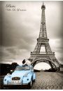Zakochany Pary Paris Romance - plakat 3D