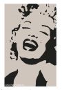 Marilyn Monroe Stencil - plakat 61x91,5 cm