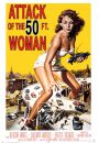Attack of the 50ft woman - retro plakat