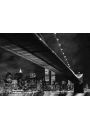 Nowy Jork Manhattan noc - plakat 3D 67x47 cm