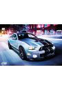 Ford Mustang Shelby GT500 2014 - plakat 91,5x61 cm