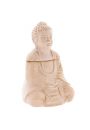 Ceramiczny kominek do aromaterapii z pokrywk Siedzcy Budda