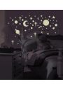RoomMates Rozgwiedone niebo - wieci w ciemnoci - naklejki wielokrotnego uytku