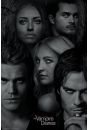 Pamitniki Wampirw Twarze The Vampire Diaries  - plakat