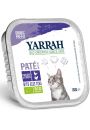Yarrah Pasztet dla kota z kurczaka i indyka z aloesem 100 g Bio