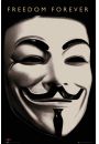 V For Vendetta Maska - plakat