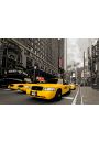 Nowy Jork Hard Rock Cafe i te Taxi - plakat 175x115 cm