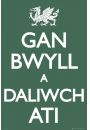 Wales Keep Calma - plakat