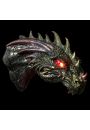 Smok Dark Legends - gowa z oczami LED