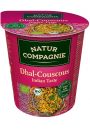 Natur Compagnie Danie w kubku kuskus indyjski z soczewic 68 g Bio