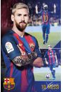 FC Barcelona Lionel Messi Kola - plakat