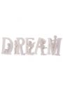 Figurki 5 aniokw siedzcych na literach - DREAM