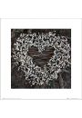 Madalenes Hearts Branches - plakat premium 40x40 cm