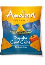 Amaizin Chipsy kukurydziane o smaku paprykowym bezglutenowe