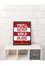 FC Liverpool You'll Never Walk Alone - plakat 61x91,5 cm