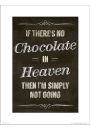 Chocolate Heaven - plakat premium 30x40 cm