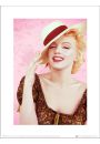 Marilyn Monroe Hat - art print