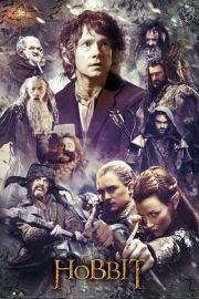 The Hobbit Pustkowie Smauga Kola - plakat