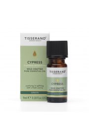Tisserand Aromatherapy Olejek eteryczny Cyprysowy Cypress Wild Crafted 9 ml