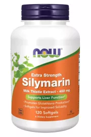 Now Foods Silymarin - Sylimaryna z Ostropestu Plamistego Suplement diety 120 kaps.