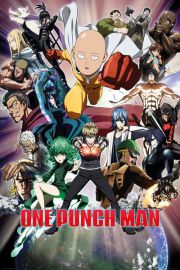 One Punch Man Bohaterowie - plakat 61x91,5 cm