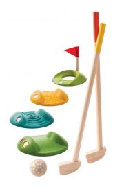 Drewniany mini golf - duy zestaw Plan Toys