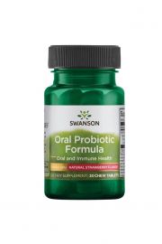 Swanson Probiotyczna formua do jamy ustnej Suplement diety 30 tab.