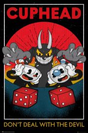 Cuphead Dont Deal with The Devil - plakat 61x91,5 cm