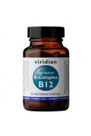 Viridian High Twelve B-Complex B12 - suplement diety 30 kaps.