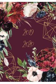 Kalendarz tygodniowy B6 2019-2020 Kwiaty ALBI