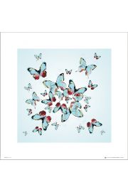 Butterflies Flight - plakat premium