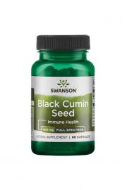 Swanson Full Spectrum Nasiona czarnego kminu - suplement diety 60 kaps.
