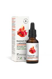 Aura Herbals Koenzym Q10 + Witamina E Suplement diety 30 ml